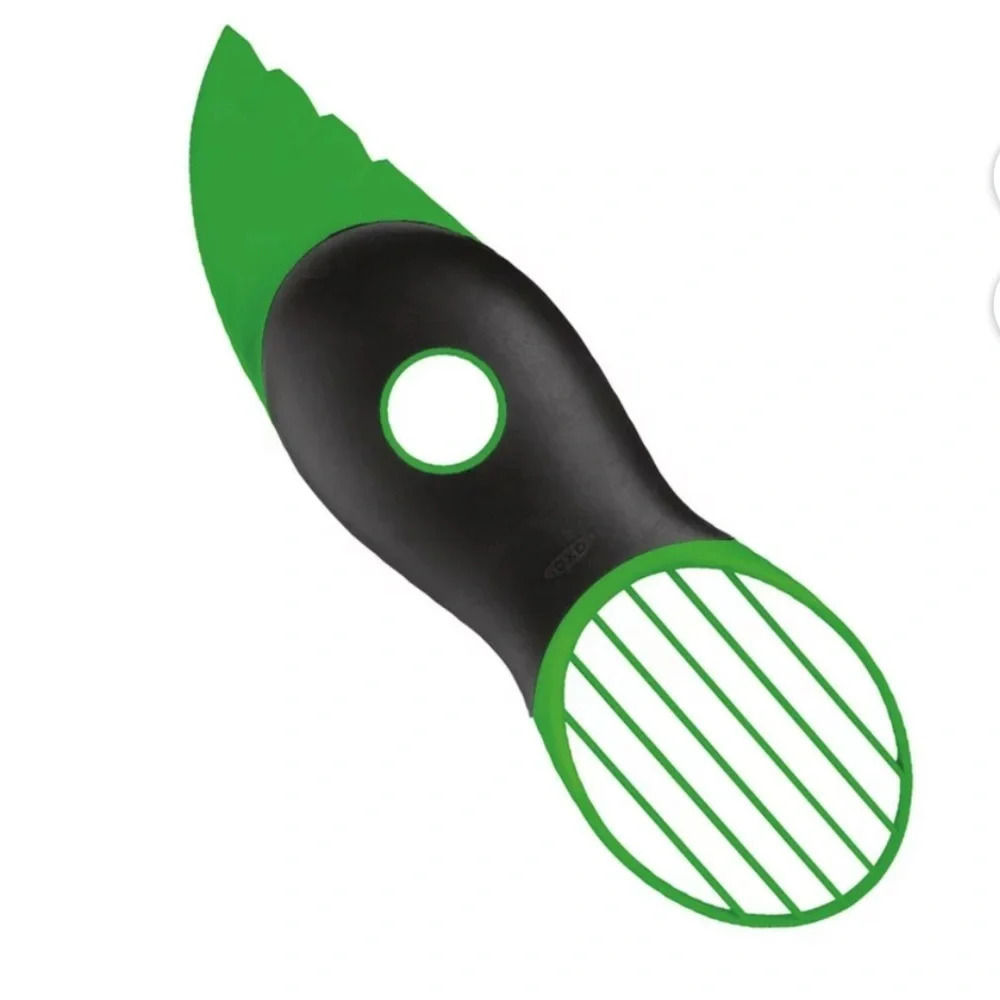 NWT 3-in-1 Green Avocado Slicer